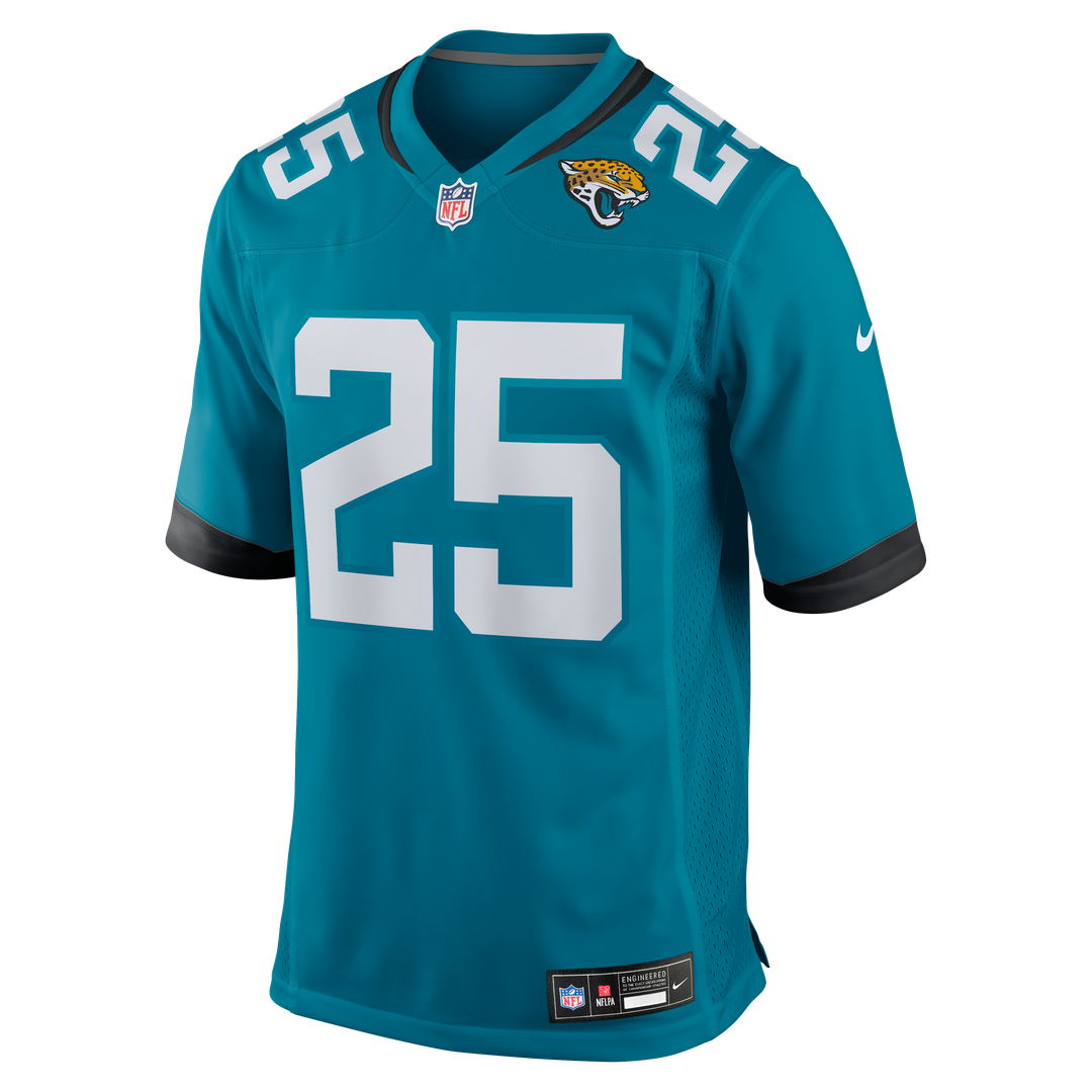 Jacksonville Jaguars Rayuan Lane III Nike Teal Team Game Jersey