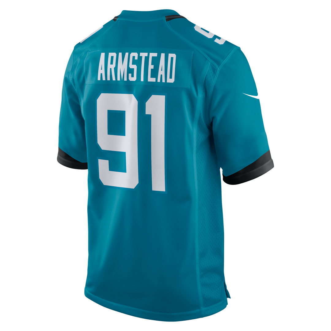 Jacksonville Jaguars Arik Armstead Nike Teal Team Game Jersey