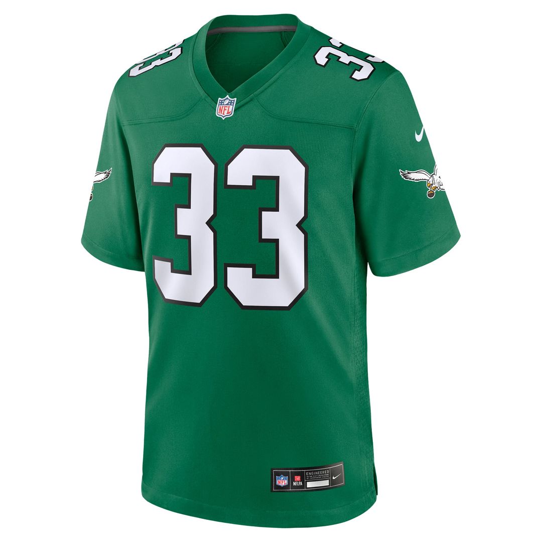 Philadelphia Eagles Cooper DeJean Nike Black Alternate Game Jersey