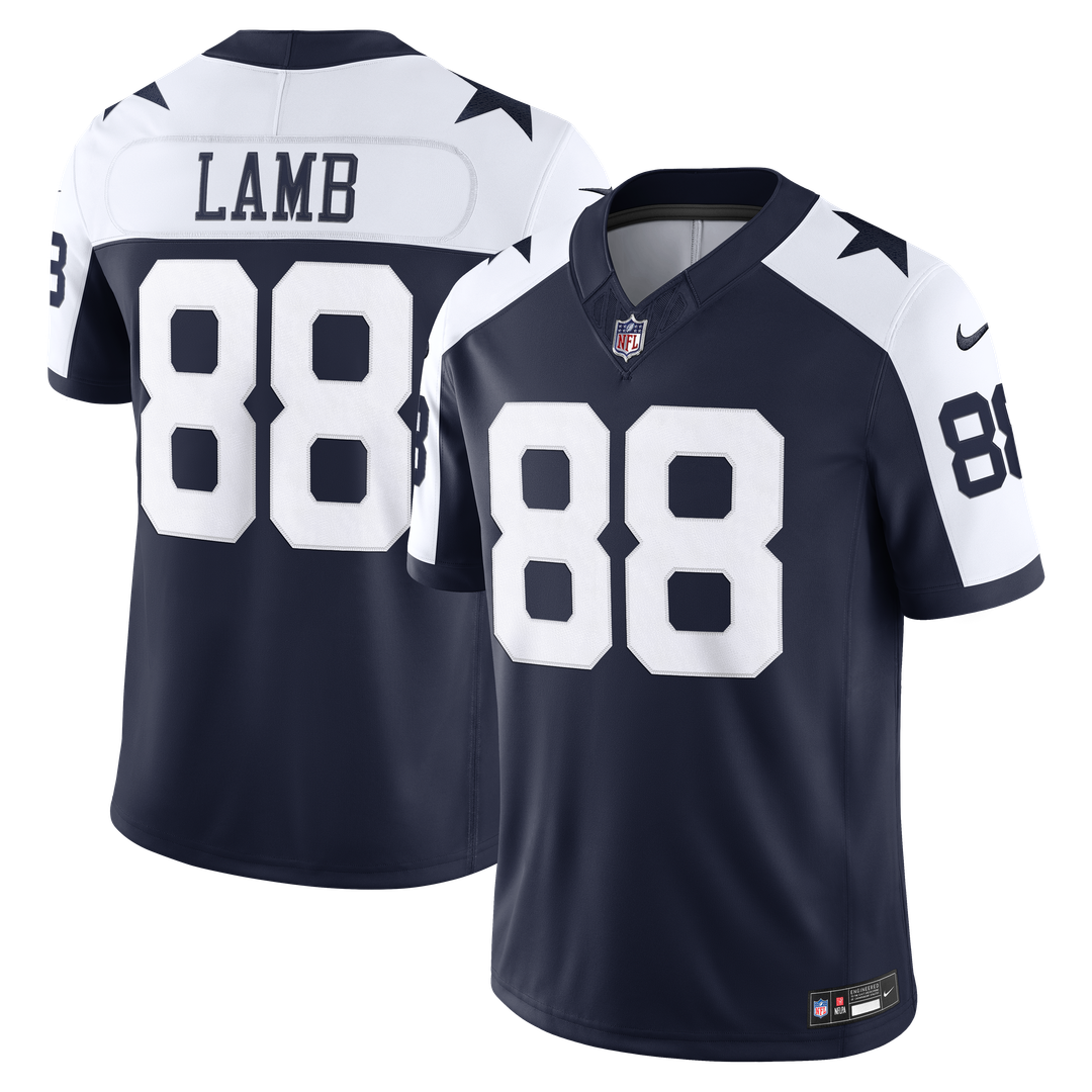 Dallas Cowboys CeeDee Lamb Nike White Vapor F.U.S.E. Stitched Limited Jersey