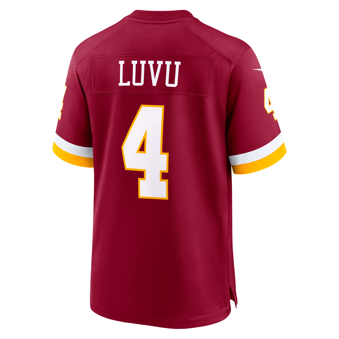 Washington Commanders Frankie Luvu Nike White Game Super Bowl Era Jersey