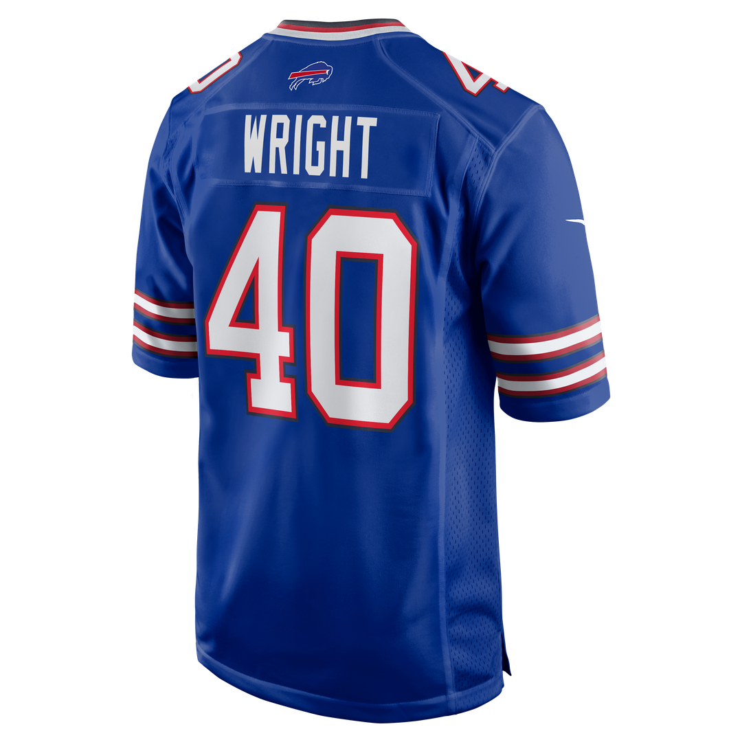 Buffalo Bills Matthew Wright Nike Royal Team Game Jersey