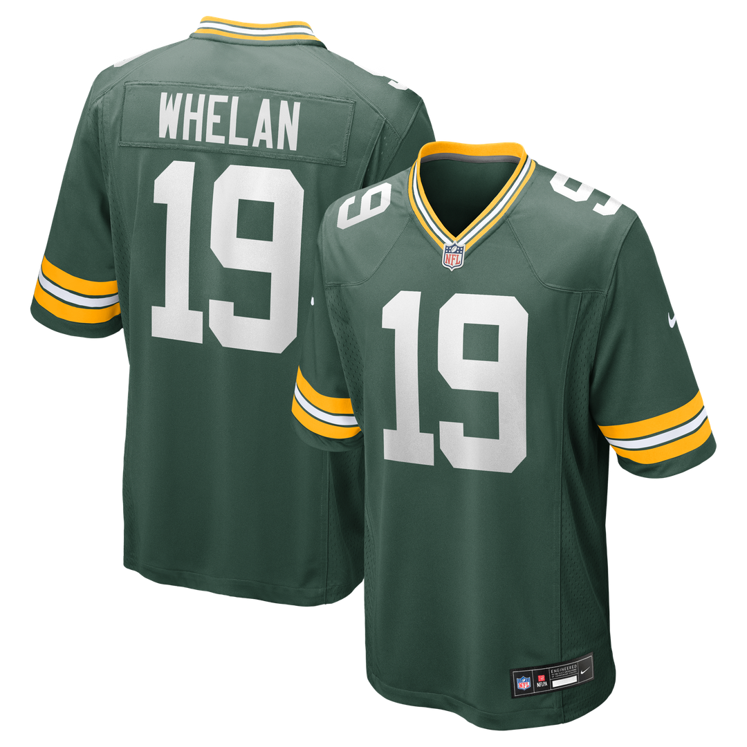 Green Bay Packers Daniel Whelan Nike Green Game Jersey