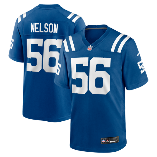 Indianapolis Colts Quenton Nelson Nike Royal Game Player Jersey