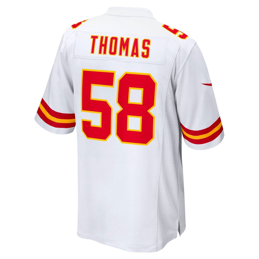 Kansas City Chiefs Derrick Thomas Nike Red Game Retired Player Jersey