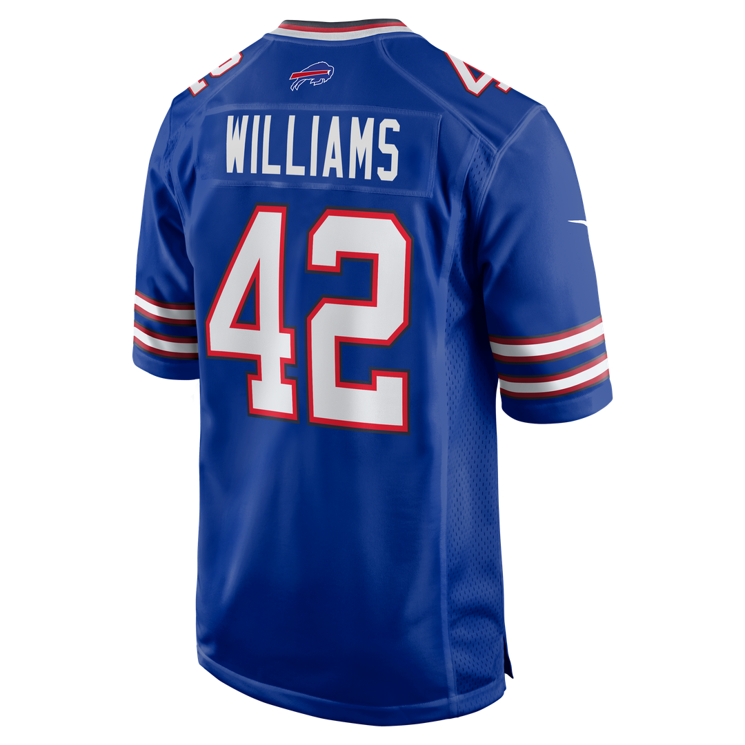 Buffalo Bills Dorian Williams Nike Royal Home Game Jersey