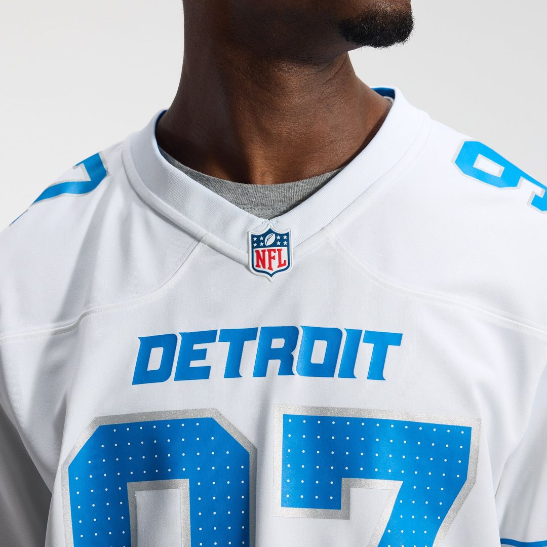 Detroit Lions Aidan Hutchinson Nike Black 2nd Alternate Game Jersey