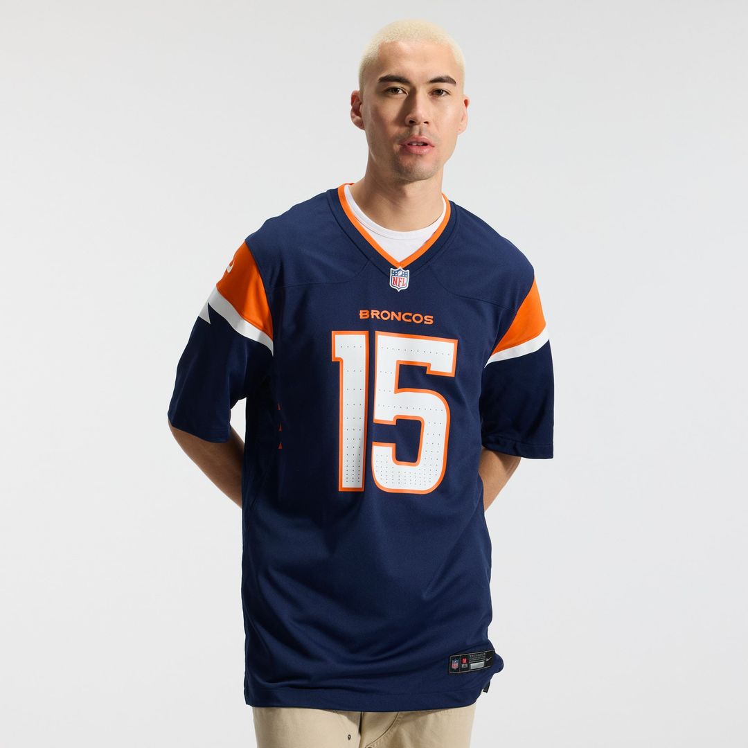 Denver Broncos Nik Bonitto Nike Orange Team Game Jersey