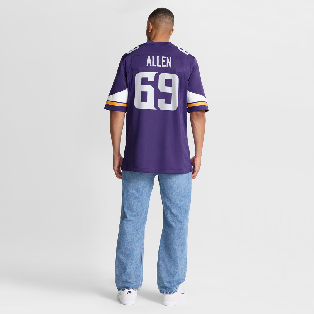 Minnesota Vikings Jared Allen Nike Purple Retired Player Game Jersey