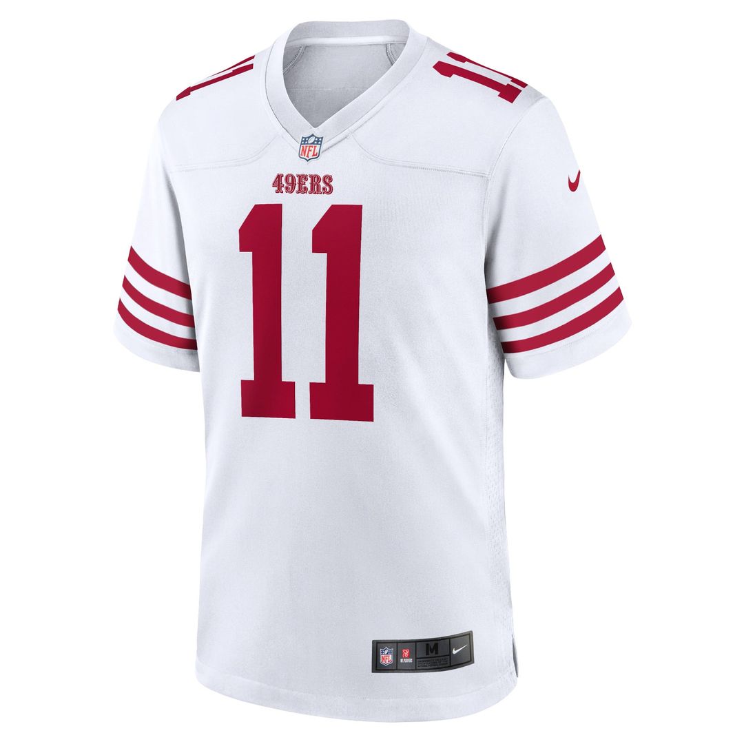 San Francisco 49ers Brandon Aiyuk Nike Scarlet Team Player Game Jersey