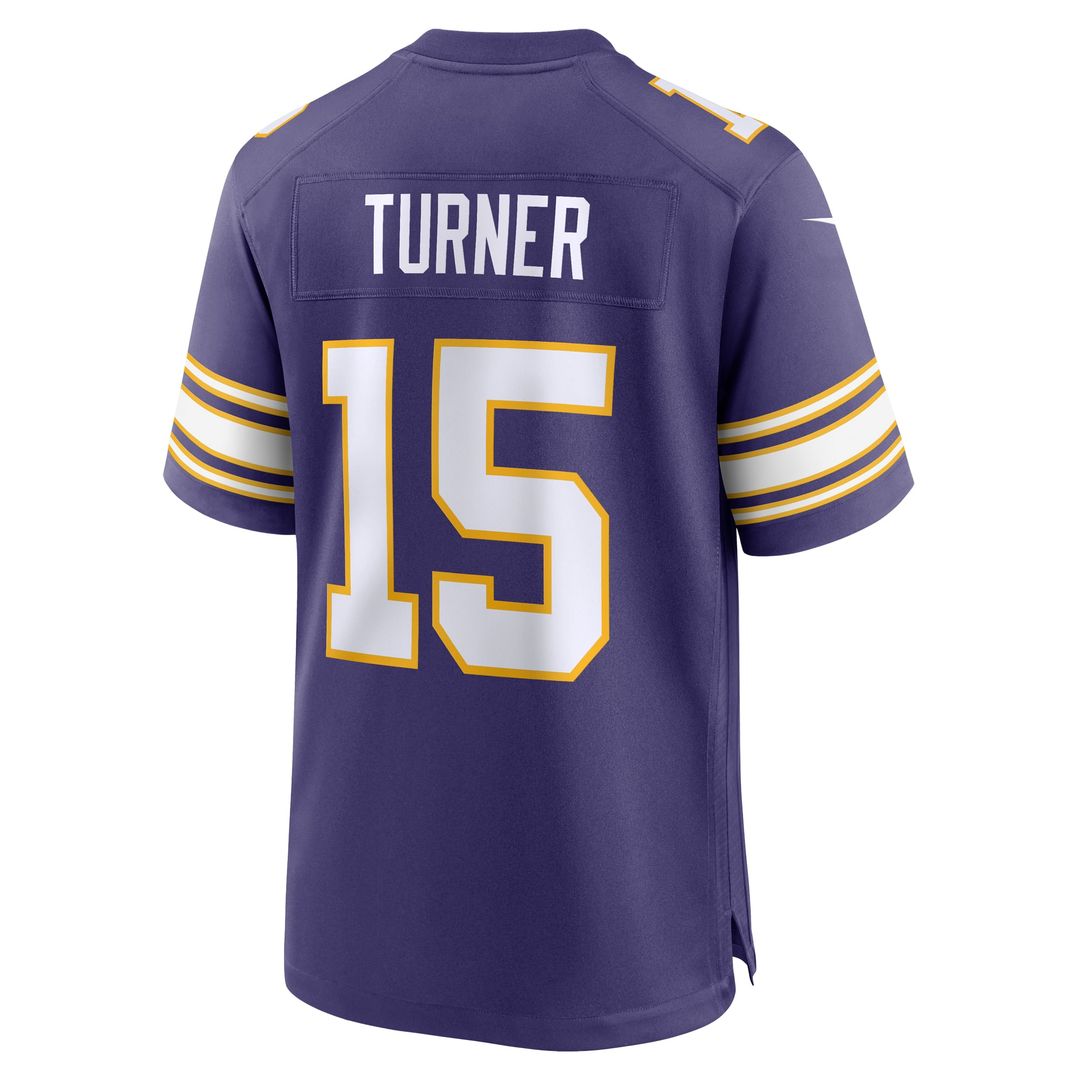 Minnesota Vikings Dallas Turner Nike White Game Jersey