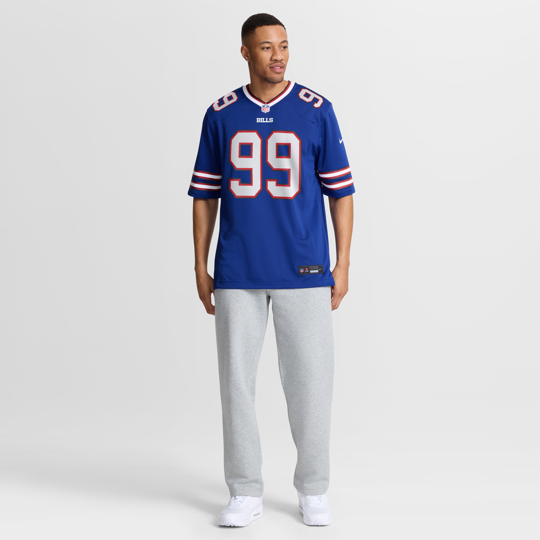 Buffalo Bills Larry Ogunjobi Nike Royal Team Game Jersey