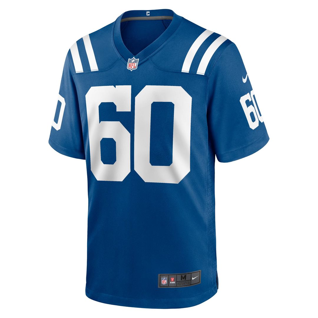 Indianapolis Colts Tanor Bortolini Nike Royal Game Jersey