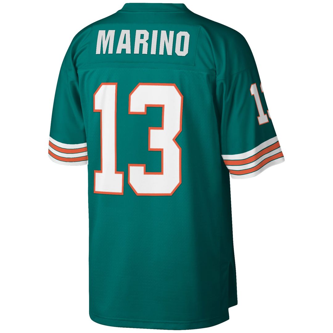 Miami Dolphins Dan Marino Mitchell & Ness White Big & Tall 1984 Retired Player Replica Jersey