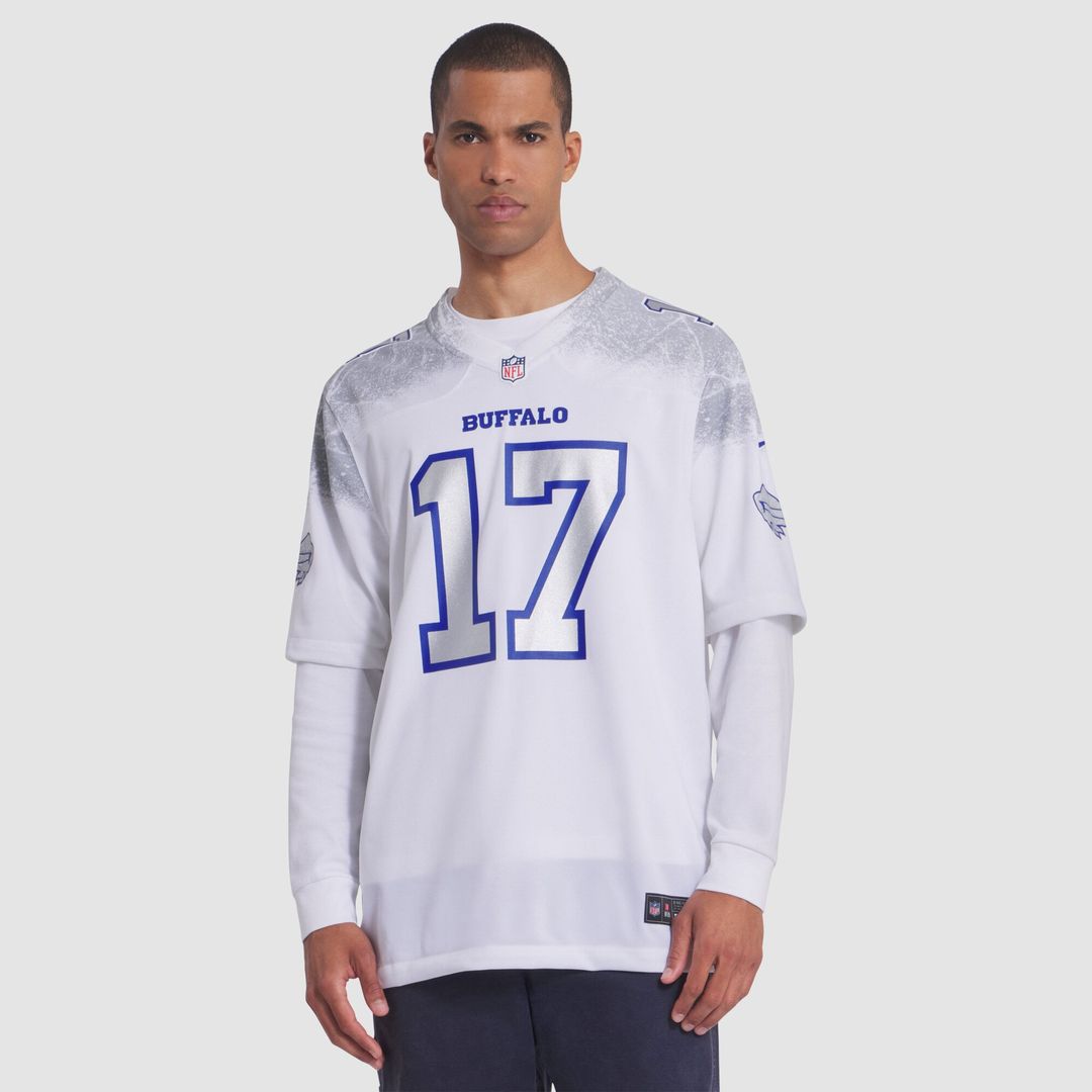 Buffalo Bills Josh Allen Nike White Rivalries Collection Game Jersey