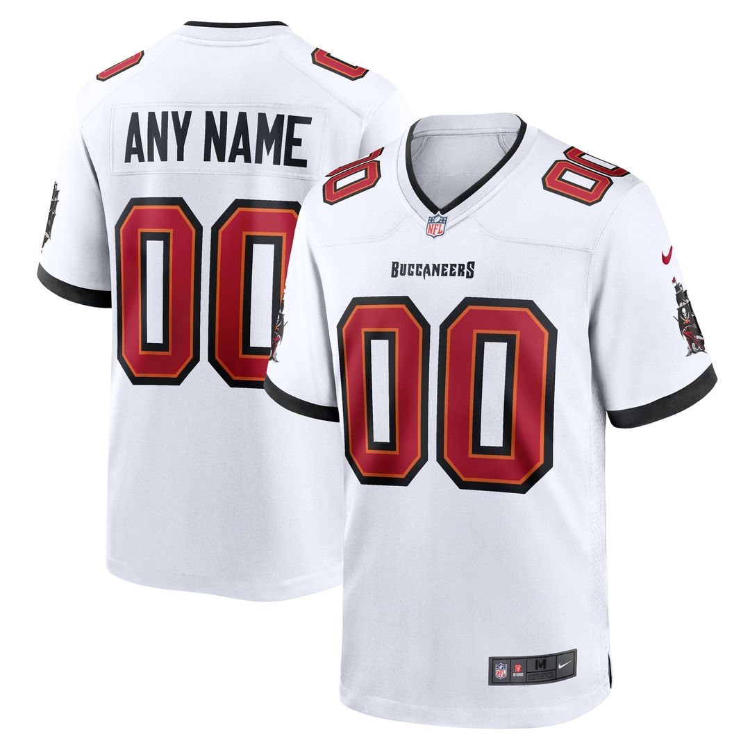 Nike Red Tampa Bay Buccaneers Team Custom Game Jersey
