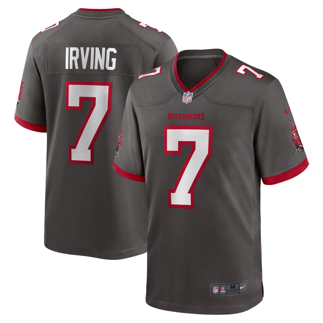 Tampa Bay Buccaneers Bucky Irving Nike Orange Alternate Game Jersey
