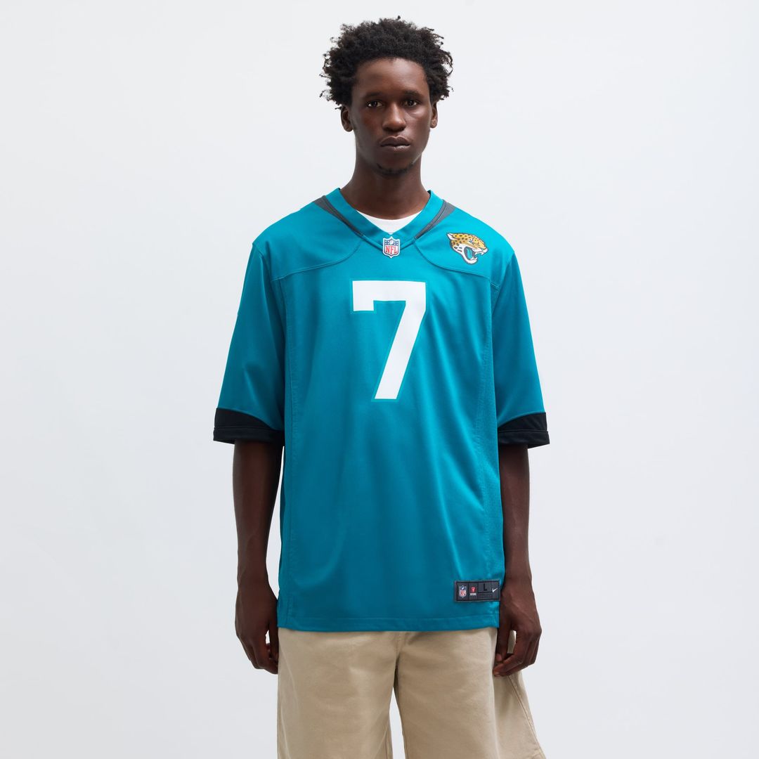 Jacksonville Jaguars Brian Thomas Jr Nike Teal Player Game Jersey