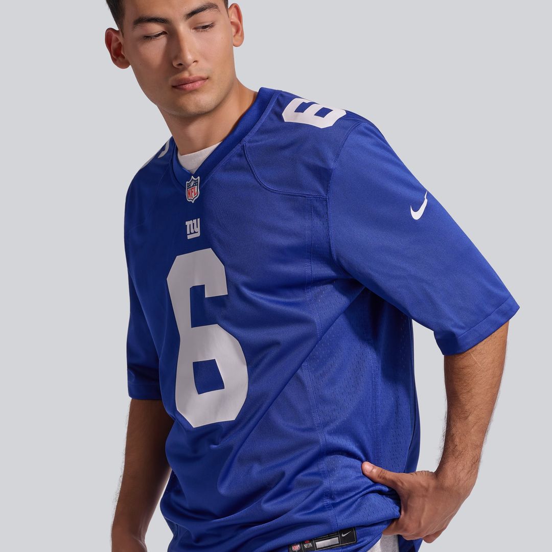New York Giants Jaxson Dart Nike Red Alternate Century Red Game Jersey
