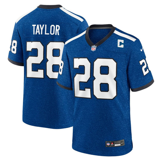 Indianapolis Colts Jonathan Taylor Nike Royal Indiana Nights Alternate Game Jersey