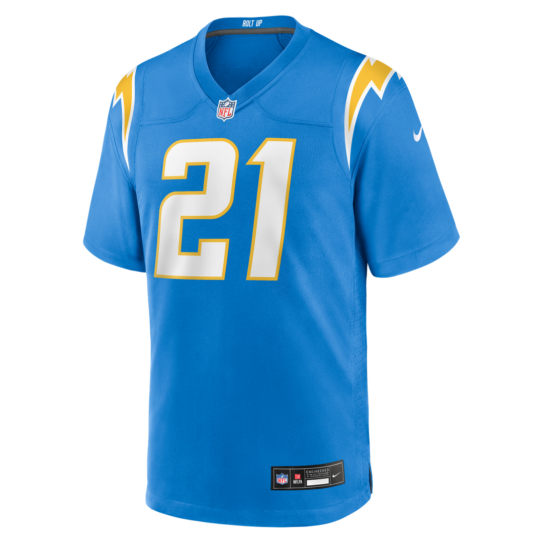 Los Angeles Chargers John Hadl Nike Powder Blue Game Retired Player Jersey