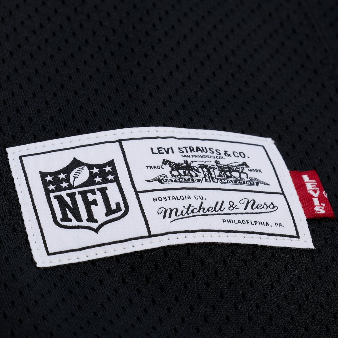 Unisex Super Bowl LX Mitchell & Ness x Levi's Black Legacy Jersey