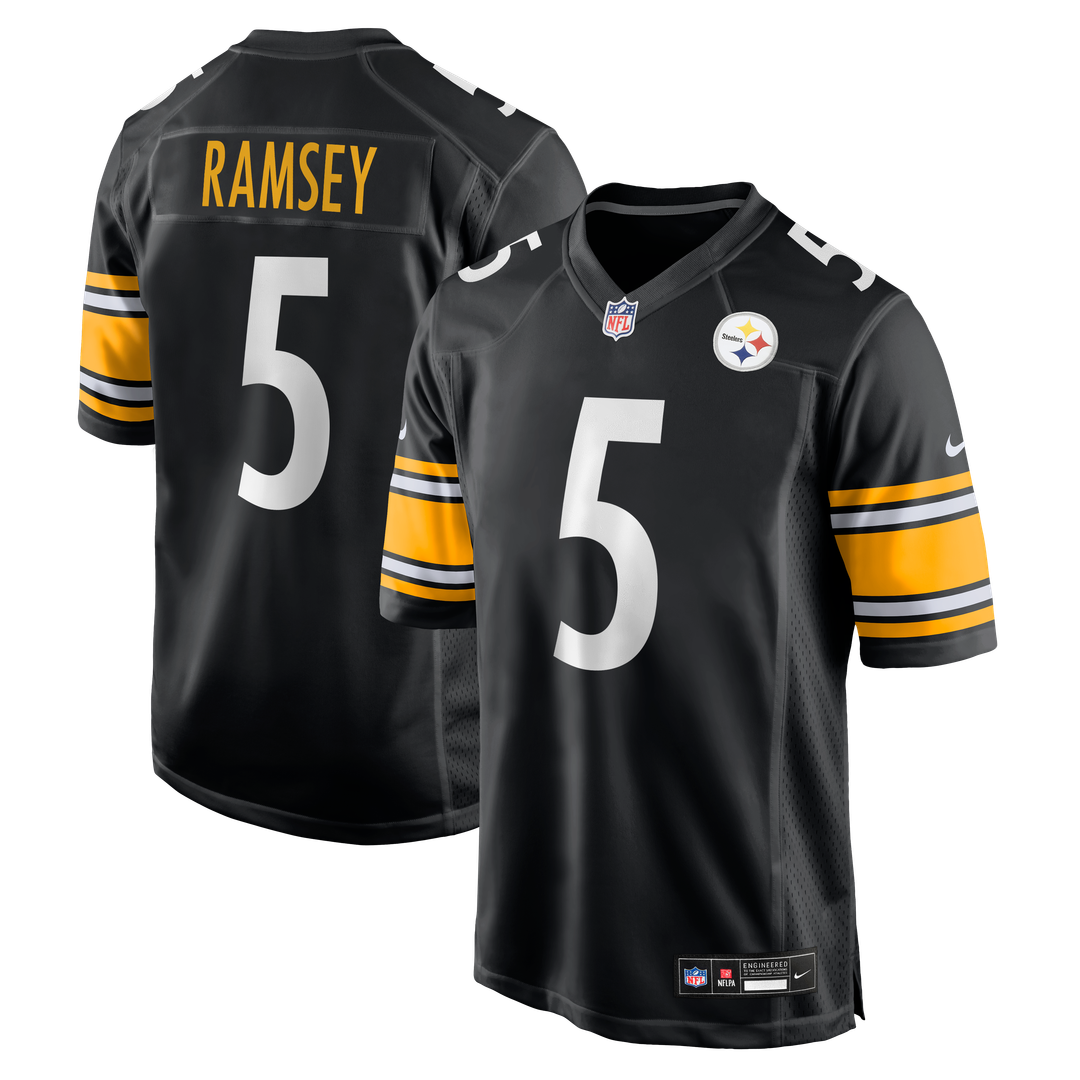 Pittsburgh Steelers Jalen Ramsey Nike Gold Alternate 1933 Throwback Game Jersey