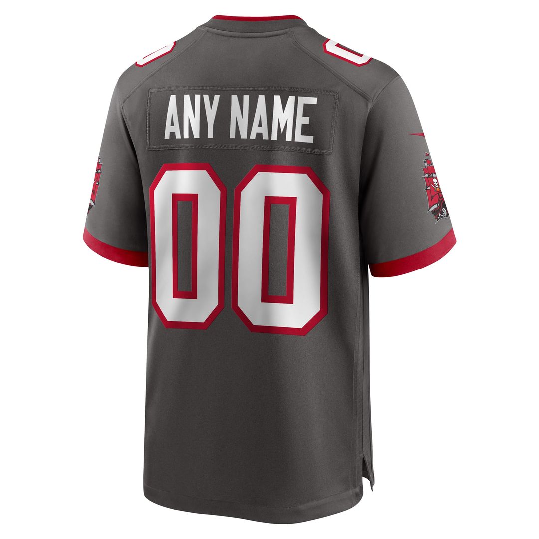 Nike Red Tampa Bay Buccaneers Team Custom Game Jersey
