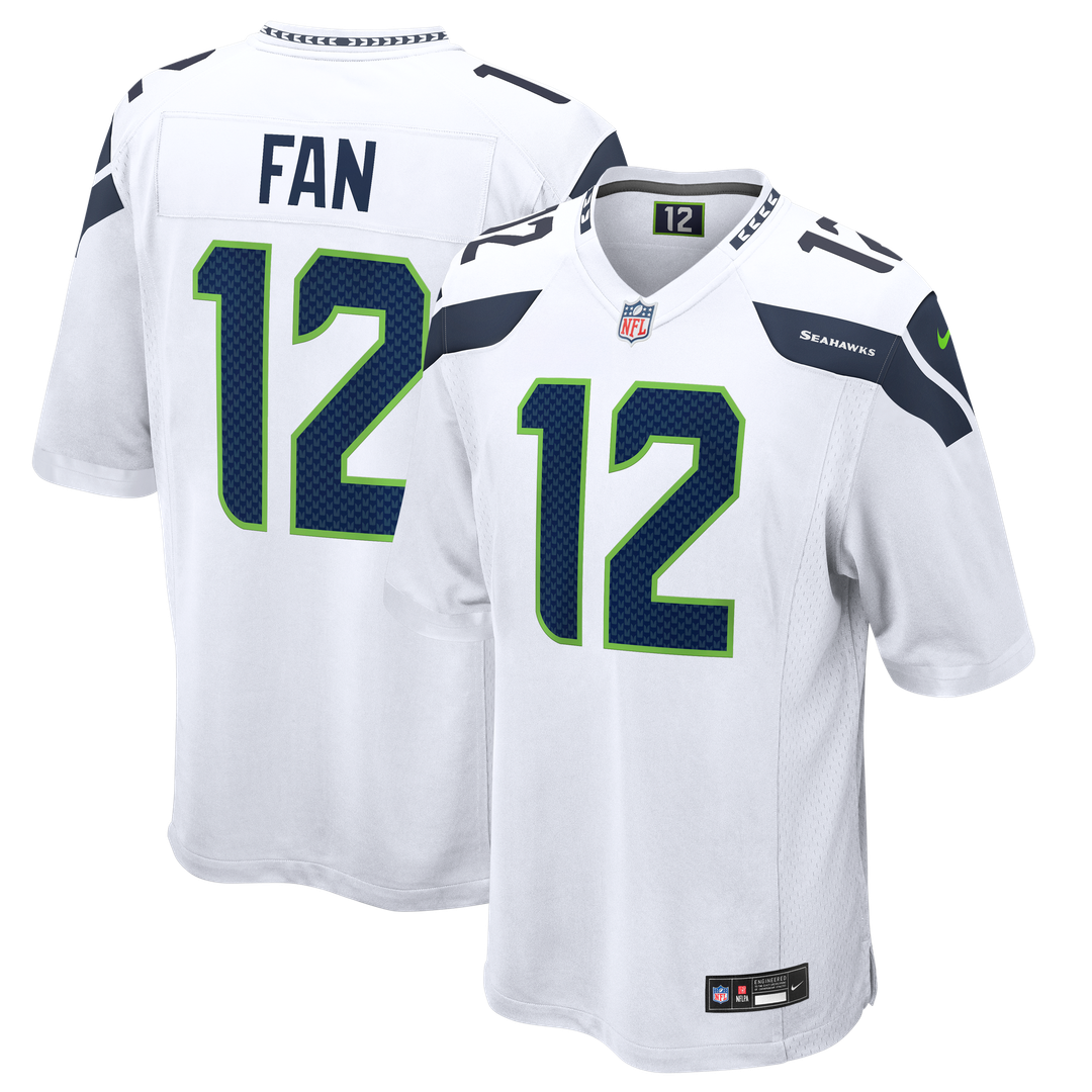 Seattle Seahawks 12s Nike College Navy Team Game Jersey