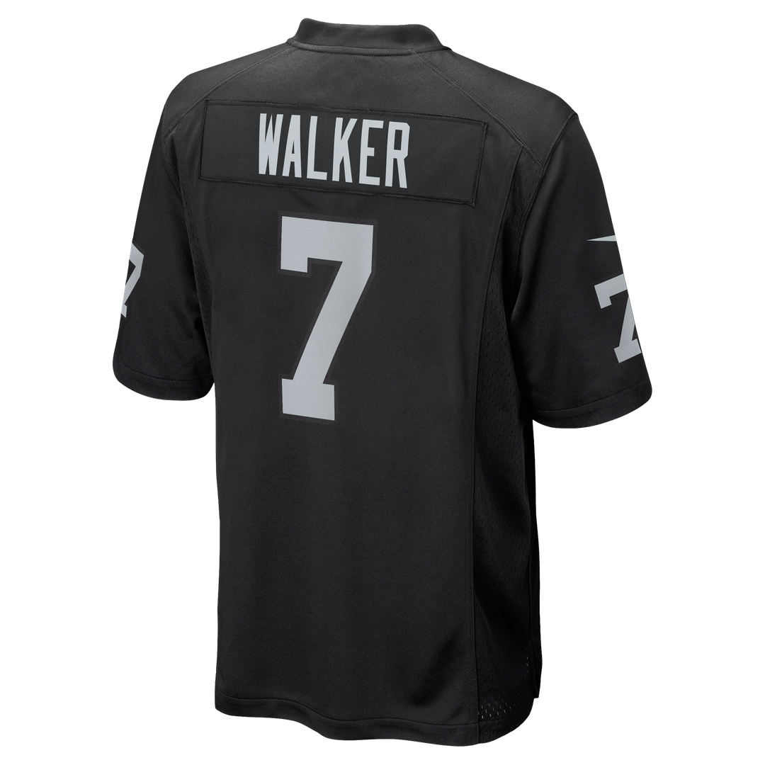 Las Vegas Raiders Quay Walker Nike Black Team Game Jersey