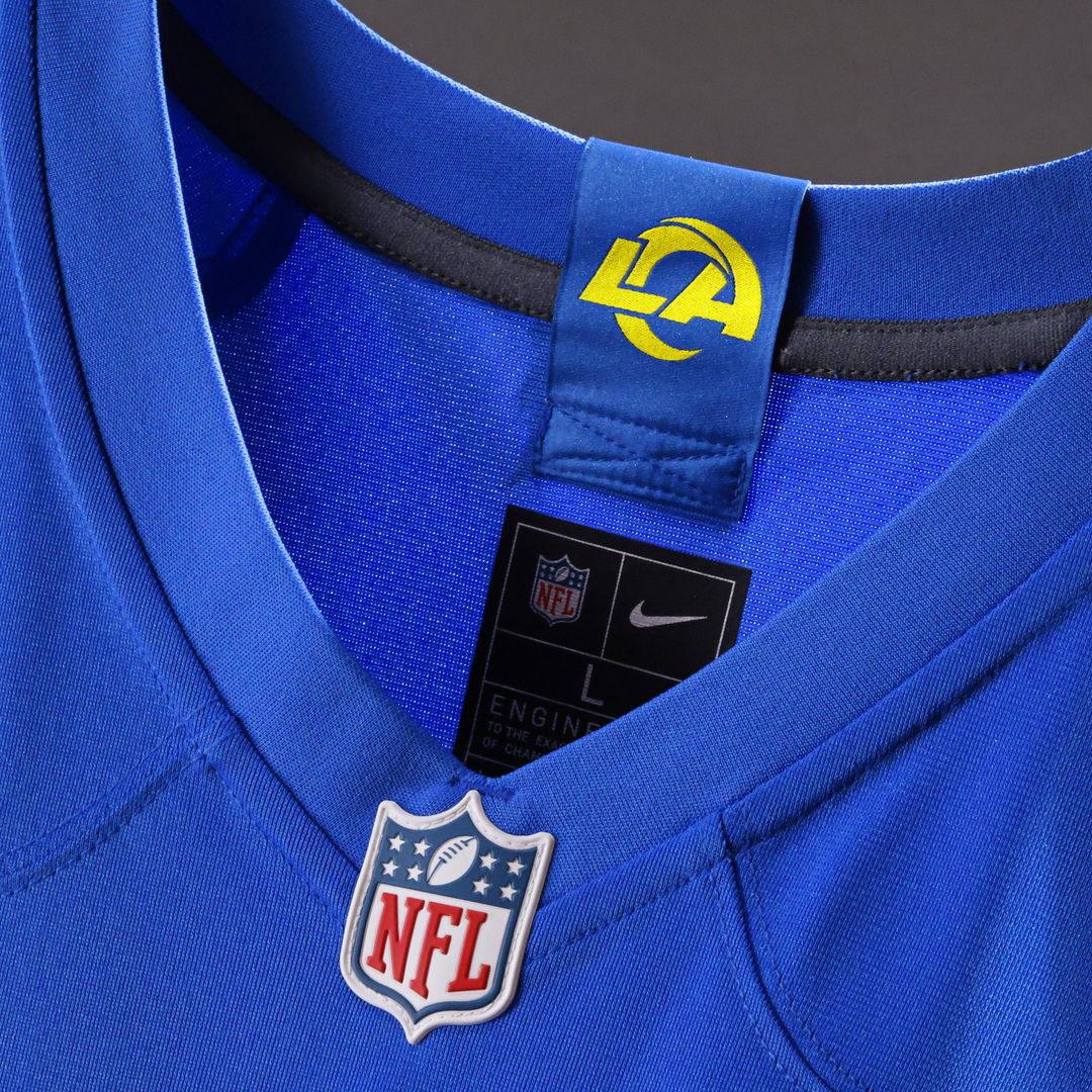 Los Angeles Rams Nike White Alternate Custom Jersey