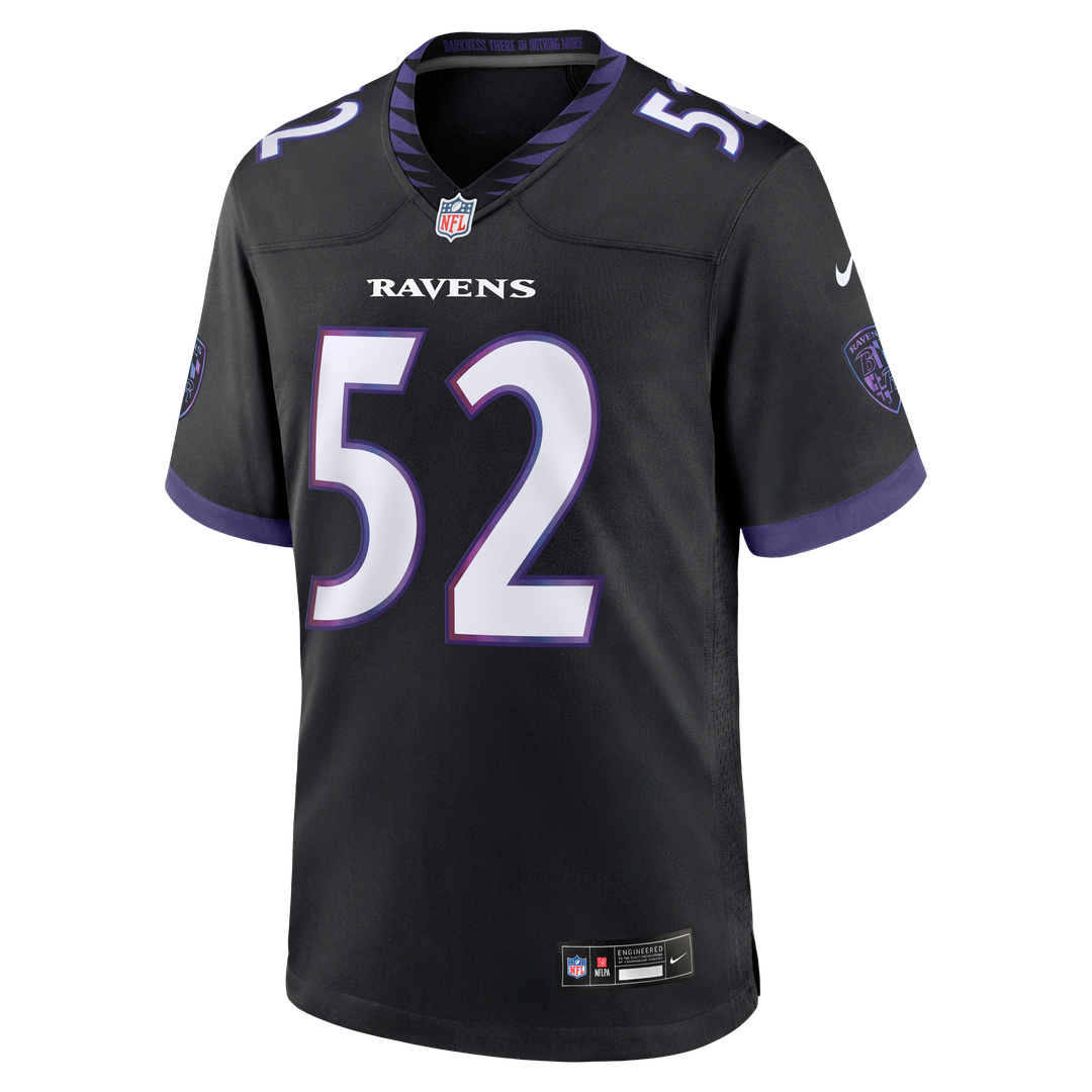 Baltimore Ravens Ray Lewis Nike Black Alternate Retired Player Game Jersey