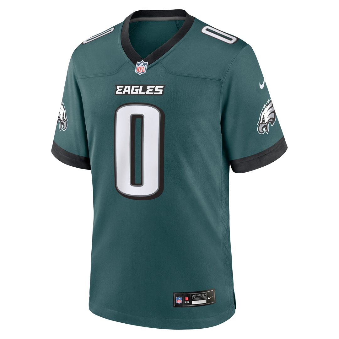 Philadelphia Eagles Marquise Brown Nike Kelly Green Alternate 2 Game Jersey