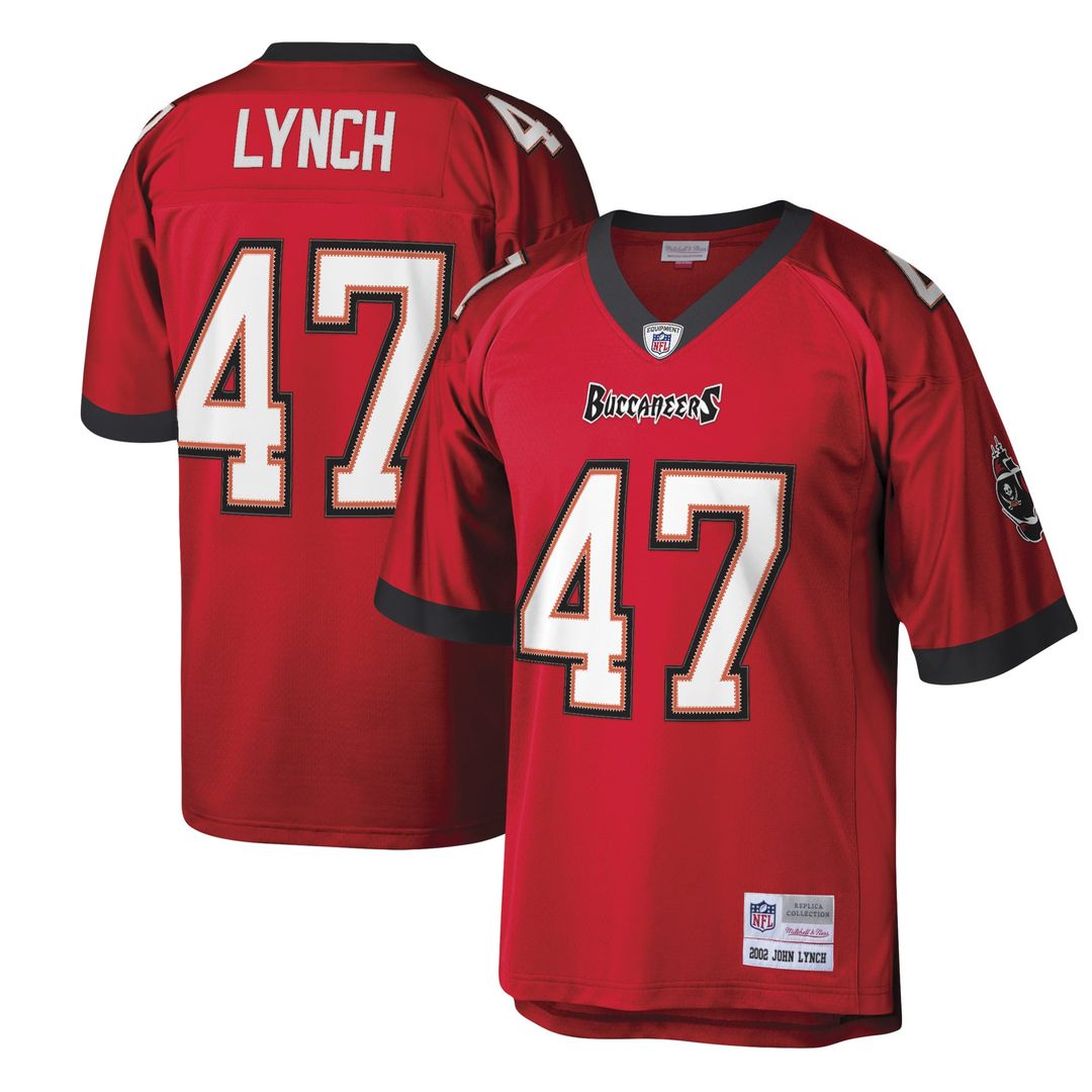 Tampa Bay Buccaneers John Lynch Mitchell & Ness Orange Legacy Replica Jersey