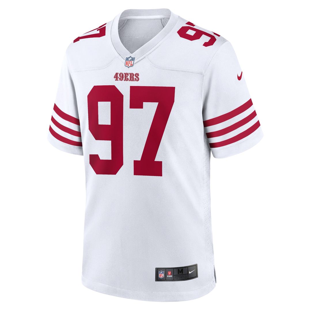 San Francisco 49ers Nick Bosa Nike Scarlet Player Game Jersey