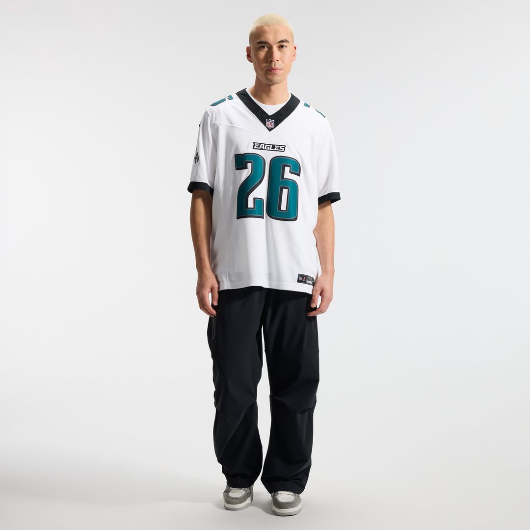 Philadelphia Eagles Saquon Barkley Nike Kelly Green Alternate Vapor F.U.S.E. Stitched Limited Jersey