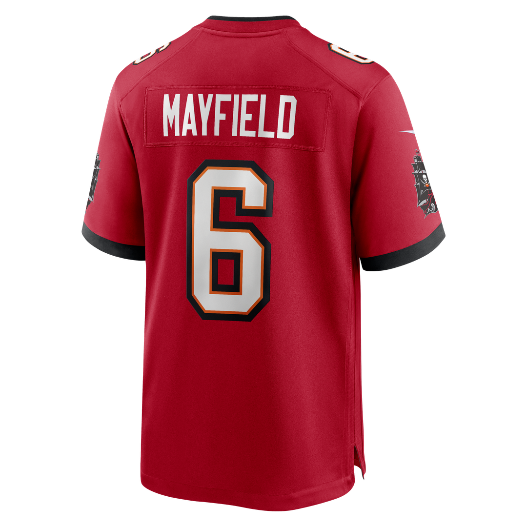 Tampa Bay Buccaneers Baker Mayfield Nike Orange Throwback Game Jersey