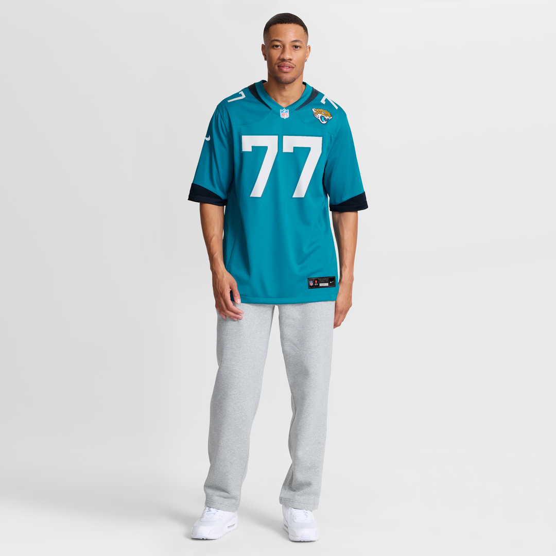 Jacksonville Jaguars Anton Harrison Nike Teal Game Jersey