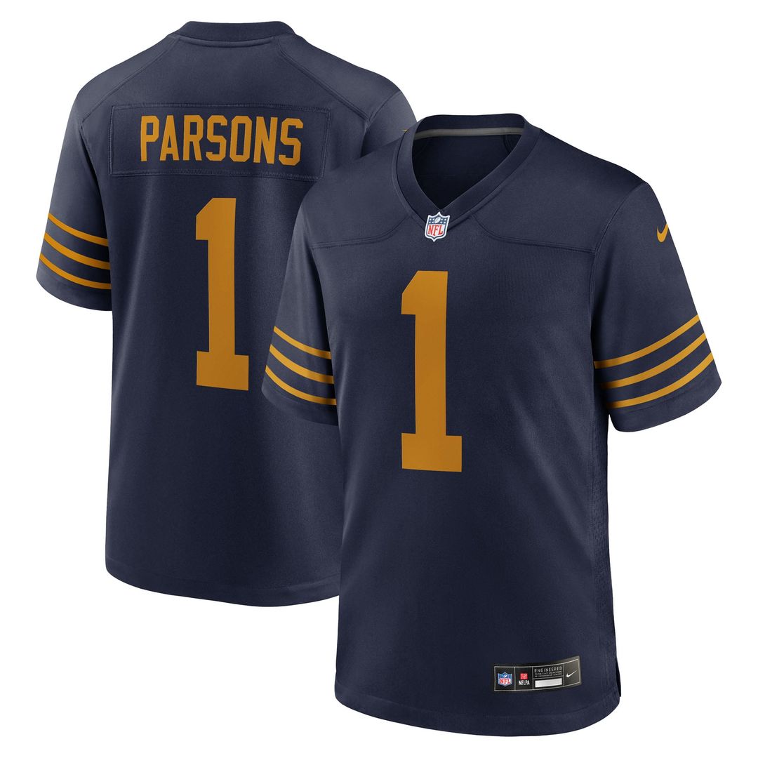 Green Bay Packers Micah Parsons Nike White Game Player Jersey