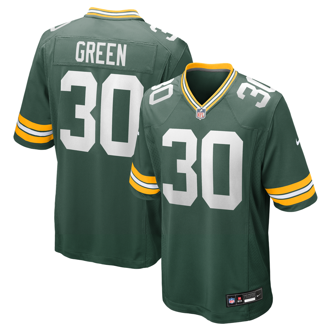 Green Bay Packers Ahman Green Nike Green Team Retired Player Game Jersey