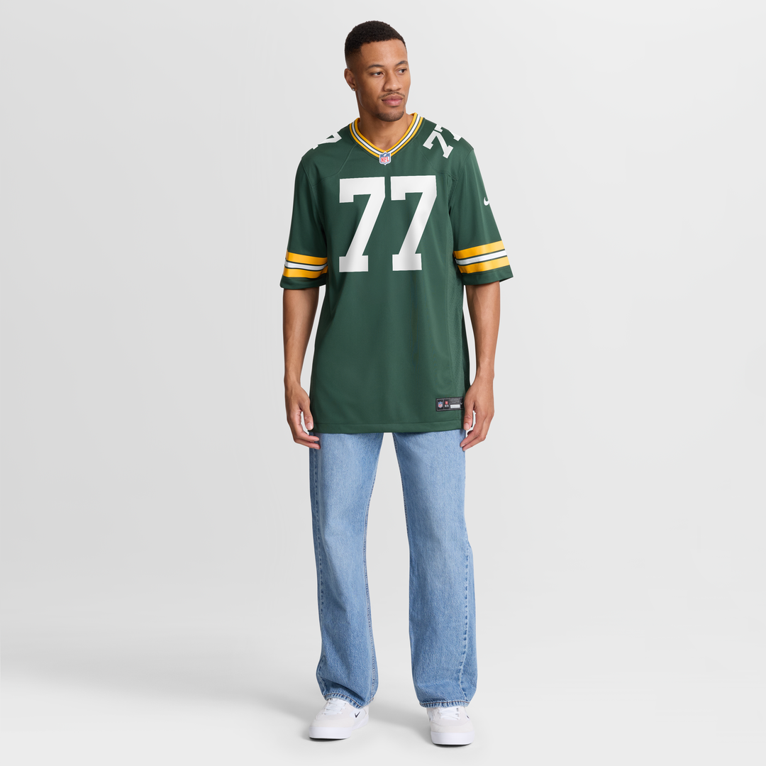 Green Bay Packers Jordan Morgan Nike Green Player Game Jersey