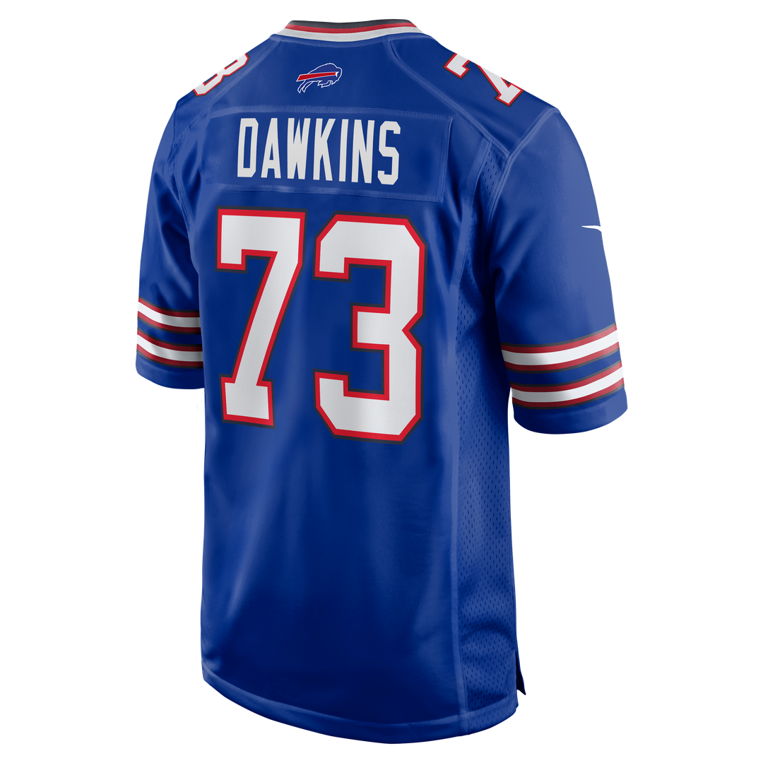 Buffalo Bills Dion Dawkins Nike Gray Nickel City Game Jersey