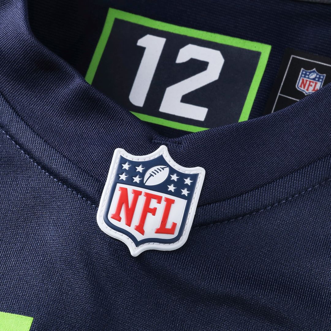 Seattle Seahawks Devon Witherspoon Nike College Navy Game Jersey