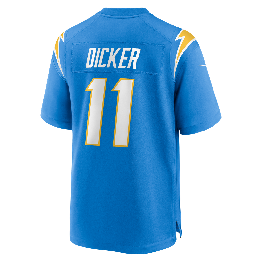 Los Angeles Chargers Cameron Dicker Nike Powder Blue Game Jersey