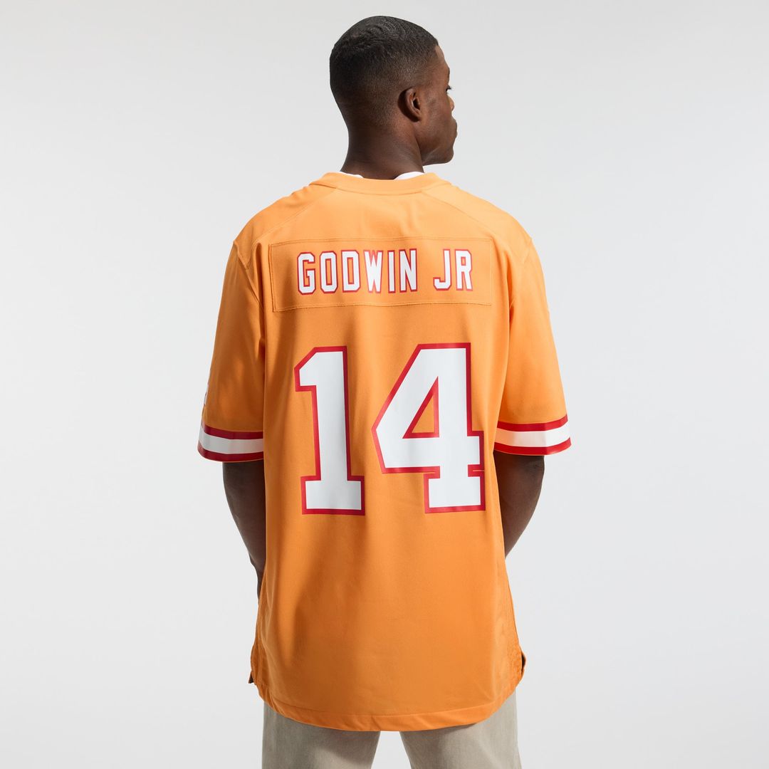 Tampa Bay Buccaneers Chris Godwin Jr. Nike Orange Alternate Game Player Jersey