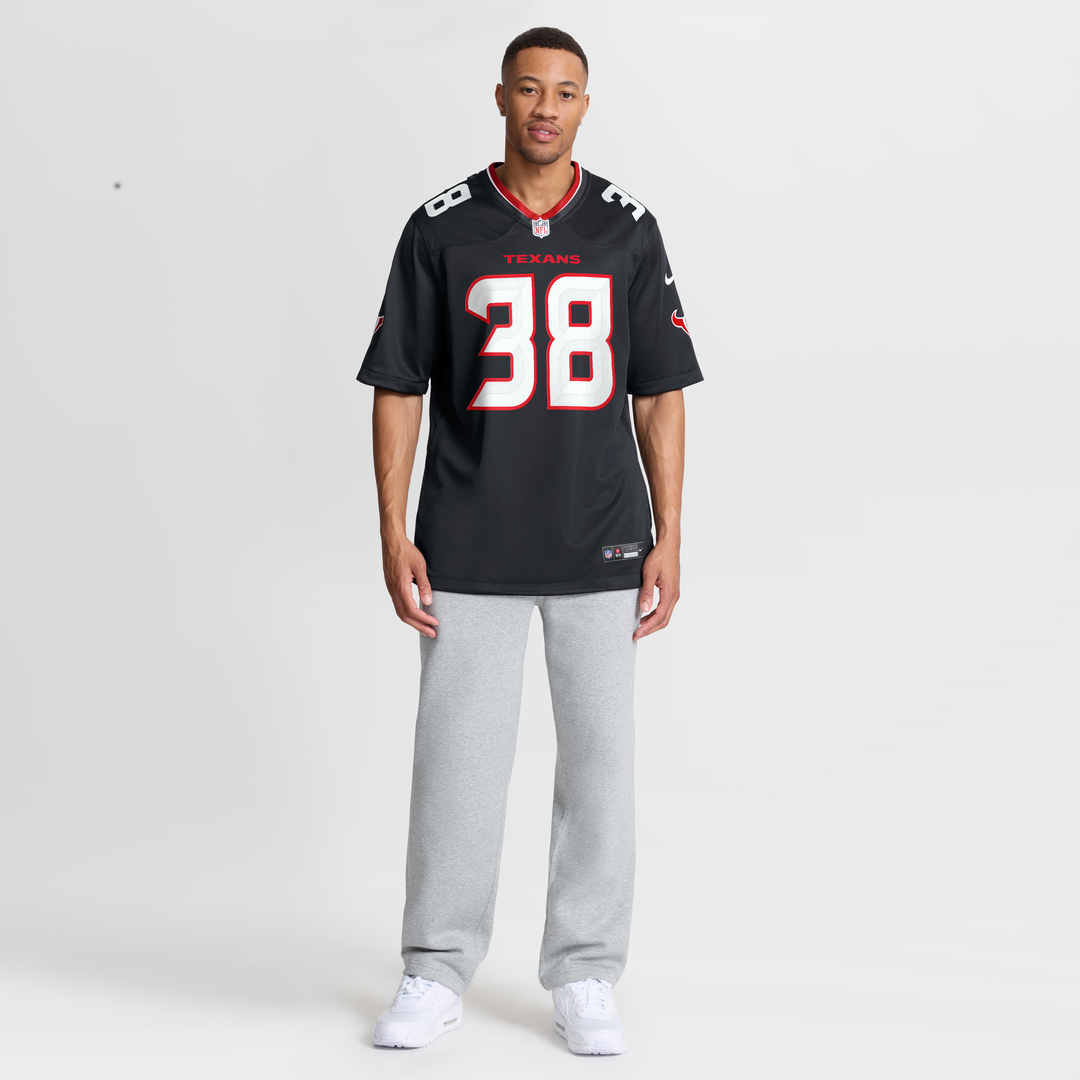 Houston Texans Kai Kroeger Nike Navy Team Game Jersey