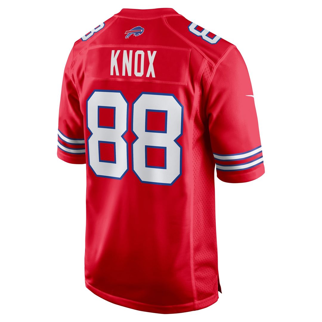 Buffalo Bills Dawson Knox Nike Gray Nickel City Game Jersey