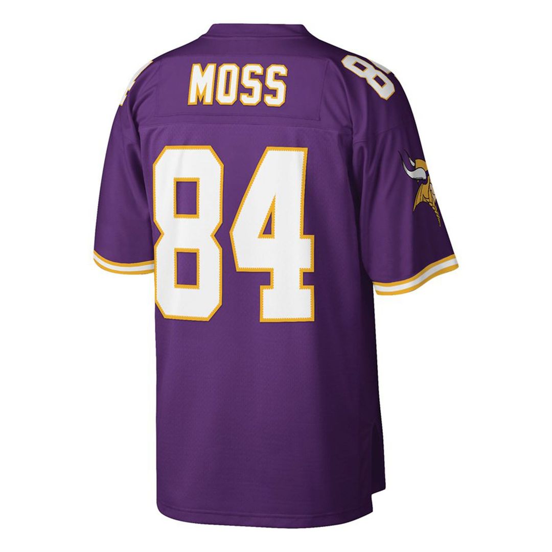 Minnesota Vikings Randy Moss Mitchell & Ness White Big & Tall 1998 Legacy Retired Player Jersey