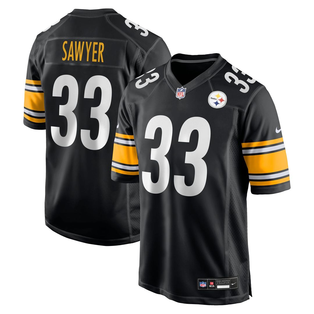 Pittsburgh Steelers Jack Sawyer Nike Gold Alternate Game Jersey