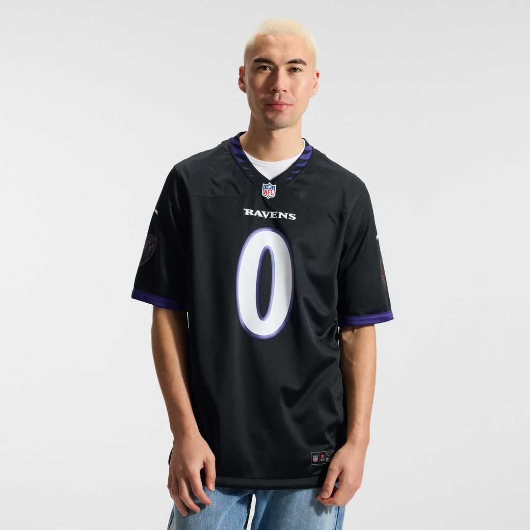 Baltimore Ravens Roquan Smith Nike Purple Alternate Game Jersey